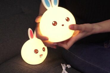 Rabbit night light Good Gift For Kids Baby Sleep
