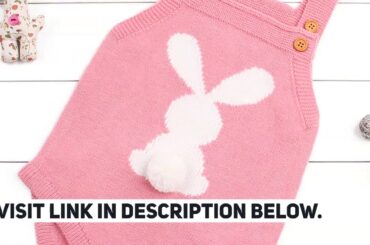 Cute Bunny Kids Baby Girl Boy Knit
