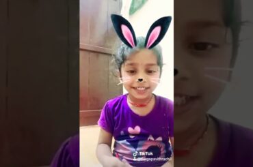cute rabbit singing Johny Johny rhyme