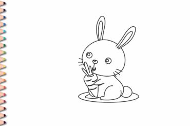 How To Draw Cute Rabbit | Kids Painter TV #3