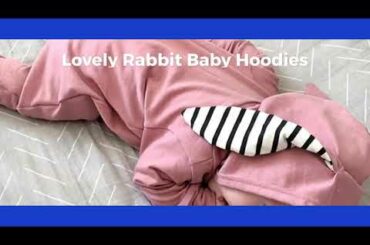 Lovely Rabbit Baby Hoodies Romper For Newborns Cosplay Toddler Clothing For Boys&Girls Baby