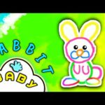 How to Draw Rabbit Picture? | Bini Bambini | Niños Baby Cartoon