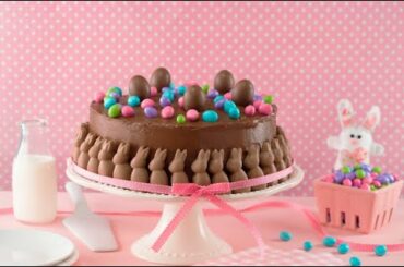 Pastel de Conejito de Chocolate | Cute Bunny Chocolate Cake