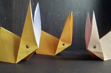 How to Make Rabbit Using Paper Origami Rabbit Easy