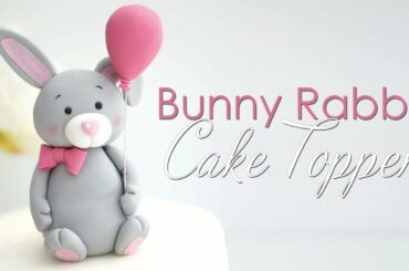 How to make a Bunny Rabbit Cake Topper
