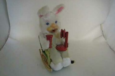 Telephone Rabbit Battery-op So Cute!