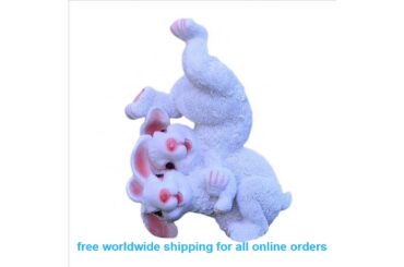 Best Cute Easter Rabbit Desk Decoration Fairy Garden Bunny Animal Figu