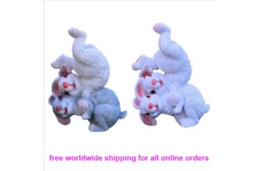 Best Buy Cute Easter Rabbit Desk Decoration Fairy Garden Bunny Animal