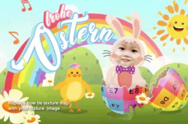 Easter Bunny and Chicken Dance Greeting | After Effects Project Files - Videohive template