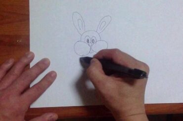 Draw Cute Rabbit in 60 Seconds