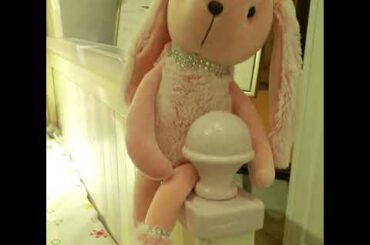 Long ears cartoon rabbit soft toy