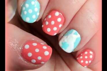 Easter Nails #2 --Cute Bunny Tails--