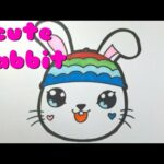 How to draw a cute rabbit.  drawing 【お絵描き】可愛いうさぎの描き方　#drawing #howtodraw #cute #rabbit #うさぎ #Coelho