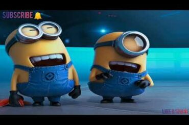 "Funny " Tiny Cute Rabbit Become Purple Rabbit (HINDIClip)_|| DESPICABLE ME 2