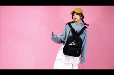 Cute Bunny Ear Backpack Waterproof Girl Backpack with Chinese Character Handbag