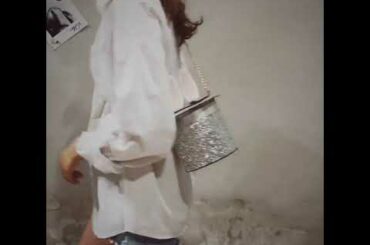 Leisure Fashion Cute Rabbit Ears Chain Slant Shoulder Bag