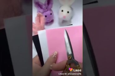 How to make cute rabbit