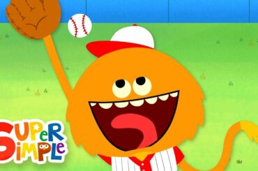 Take Me Out To The Ball Game | Kids Songs | Super Simple Songs