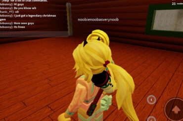 I got a snowflake gem for FREE in flee the facility