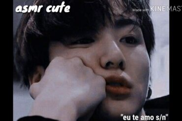 {asmr jungkook cute} "eu te amo s/n"