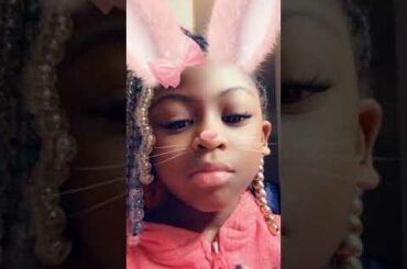 She a rabbit 🐇 😂😂😂