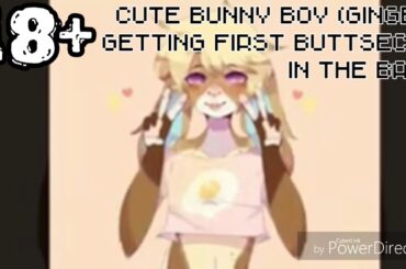 (18+/For Gay Men) Cute Bunny Boy (Ginger) Getting first buttsecks in the bathtub