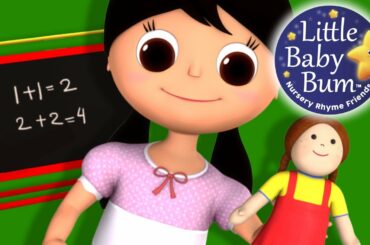 Miss Polly Had a Dolly | Nursery Rhymes | By LittleBabyBum! | ABCs and 123s