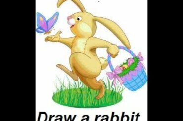 Draw a rabbit..🐇