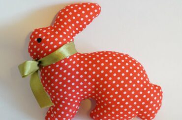 Make a Pretty Fabric Toy Rabbit - DIY Crafts - Guidecentral
