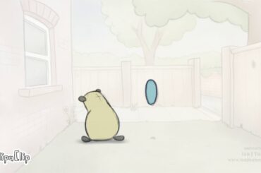 Cute bunny and the bouncing ball, the 😍