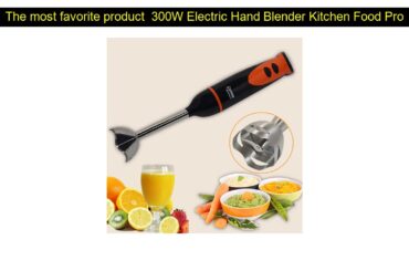 300W Electric Hand Blender Kitchen Food Processor Whisk Milkshake Juicer Mixer New