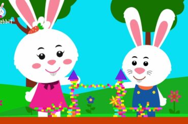 London Bridge Is Falling Down | Nursery Rhyme | Animated Video | English | Ria Rabbit