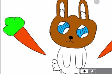 How to draw a cute bunny 🐰❤️