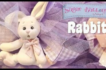 How to make an adorable rabbit using air dry clay | Perfect for Easter!