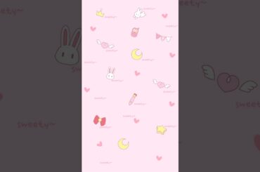 Cute Rabbit young girl Animated