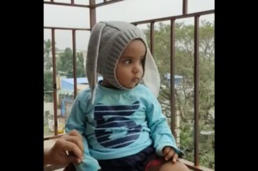 Wow baby cute bunny (rabbit) - Yaar indha muyal kutty