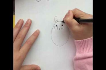 How 2 draw: bunny