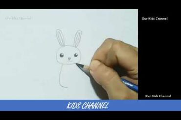 How to Draw a Cartoon Rabbit - Cute Style - BEST KIDS