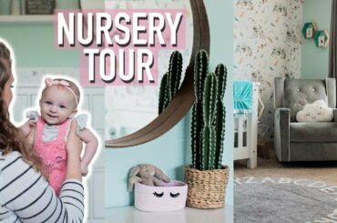 BABY GIRL NURSERY TOUR 2020 | BUNNY NURSERY REVEAL | The Nesst