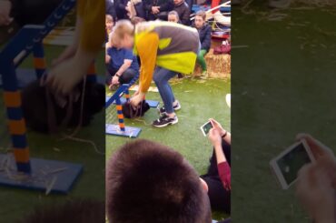 First Belgium bunny jumping contest