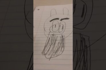 Drawing a dog bunny XD