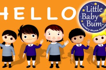 Hello Song | Nursery Rhymes | Original Song by LittleBabyBum!