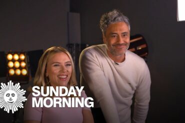 Taika Waititi, Scarlett Johansson on "Jojo Rabbit"