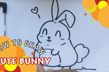 How to Draw cute bunny