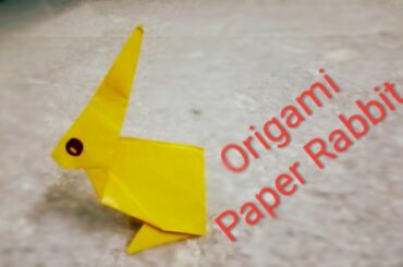Easy and cute origami rabbit to make..