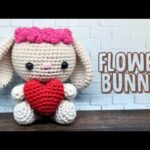 FLOWER BUNNY | HOW TO CROCHET | AMIGURUMI TUTORIAL | VALENTINE'S DAY GIFT IDEA