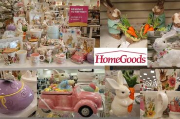 HomeGoods |EASTER Decor 2020 | COME WITH ME | EASTER SHOPPING HOMEGOODS | Shop | Walkthrough | Sale