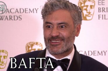 Taika Waititi (JoJo Rabbit)- Adapted Screenplay BAFTA Awards 2020 Winner Press Conference