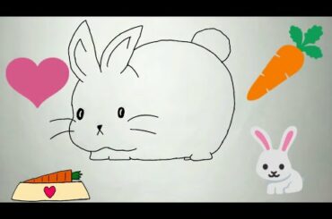 How To Draw Cute Baby Bunny | Step by Step for Beginners | Baby Bunny Rabbit Drawing Tutorial 🐇