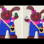 Cute Bunny 🐇 paper craft for kids 😍//  Easy craft for kids